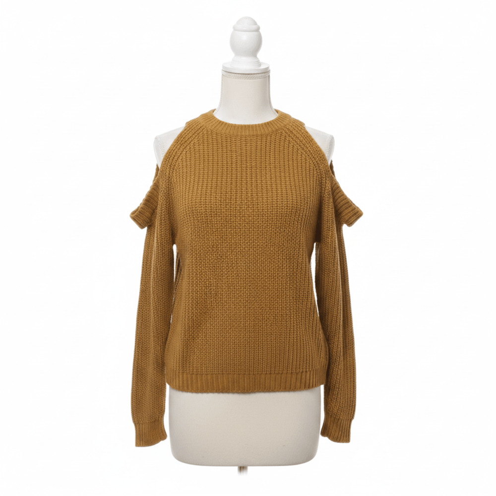 Mustard Yellow Knit Sweater